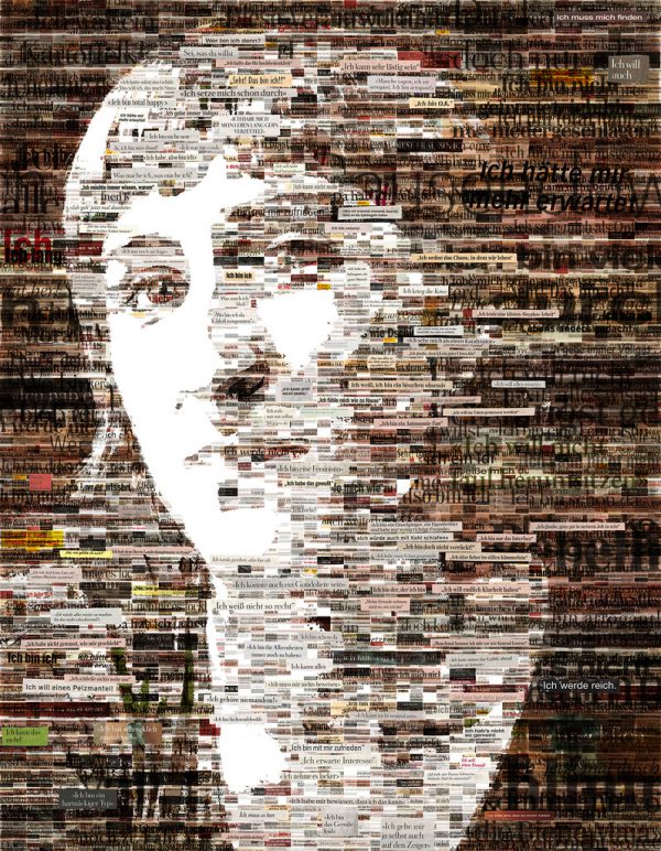 Kleines Bild: „Zur Person“ (2014) von Veronika Schubert.  Lisa Kammann (1)/veronika schubert (1)