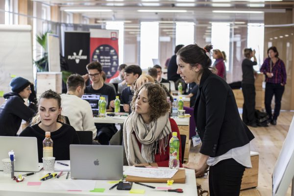 48 Stunden hatten die Studenten Zeit, ihre Prototypen zu entwickeln. Thomas Kohler