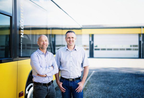 Alfred Herburger (l.) und Gerhard Pertoll teilen sich künftig die Niggbus-Leitung. Markus Gmeiner