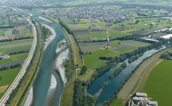 Das Rhesi-Projekt soll vorangetrieben werden. KAPO ZH FLUGBETRIEB