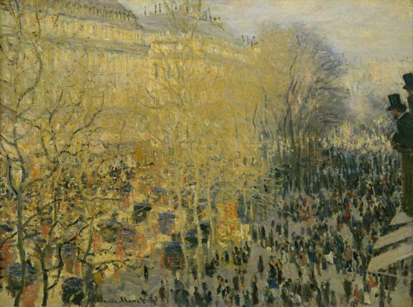 „Der Boulevard des Capucines“, 1873. Photo Scala, Florence 2017
