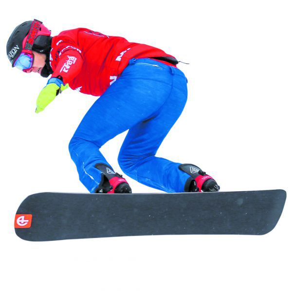 Izzi Hämmerle in Aktion im Montafon.