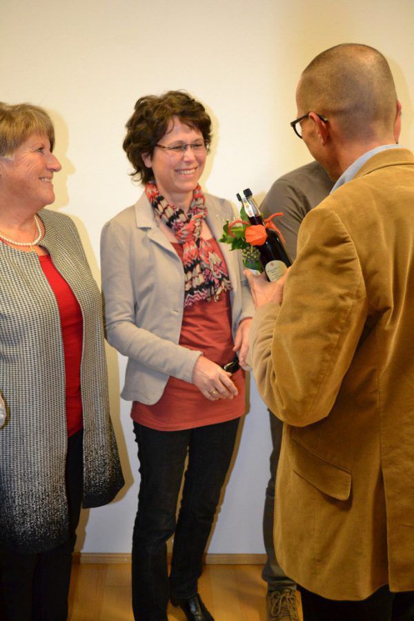 Langjährige Sozialpatinnen wurden geehrt. caritas