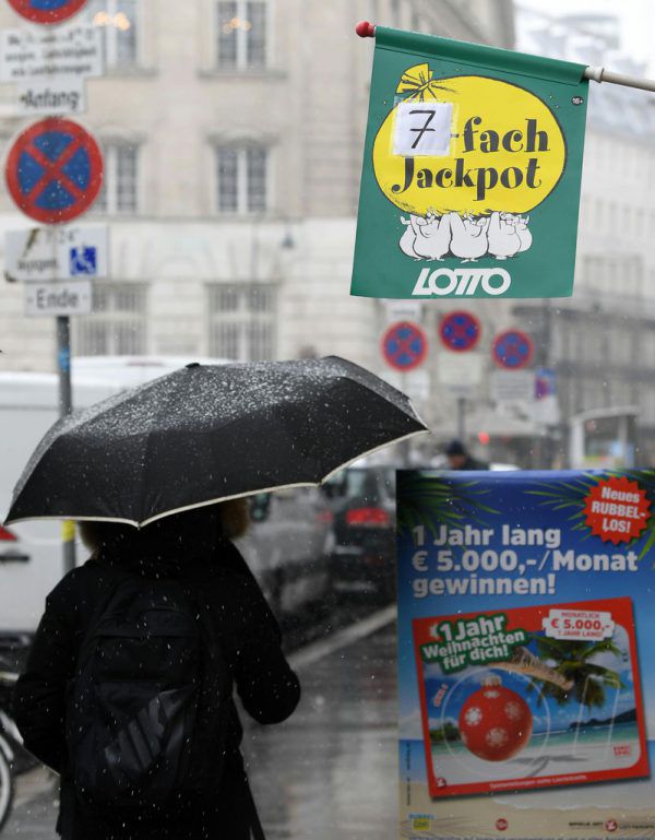 Mindestens einer wird den Jackpot knacken. apa