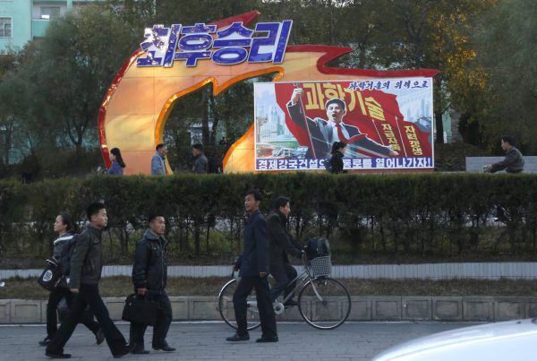 Nordkorea könnte zu einem Verkehrsknoten werden, glauben die politisch Verantwortlichen. AP