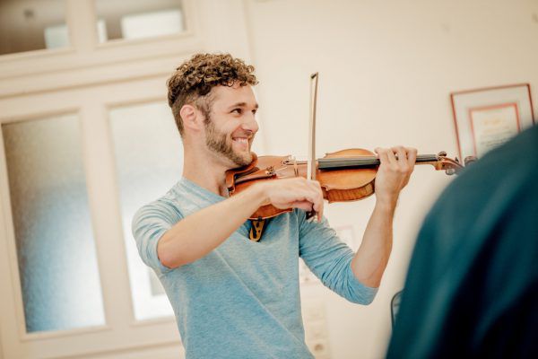 Raphael Höll studiert bereits am „Konsi“.  Victor Marin