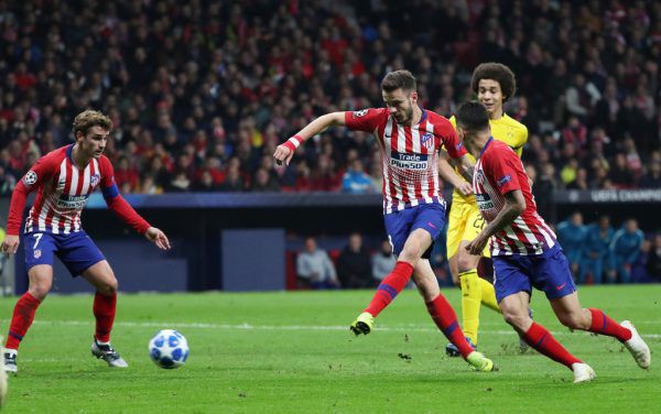 Saul Niguez traf zum 1:0 für Atletico. Reuters