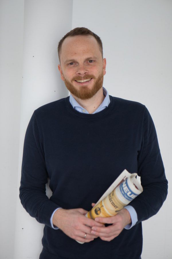 Sebastian Rauch ist neuer Chefredakteur der NEUE. Hartinger
