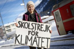 16-jährige Klimaaktivistin erobert Davos