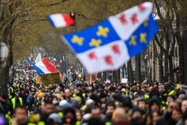 Tausende Menschen gingen in verschiedenen Städten auf die Straße. AFP