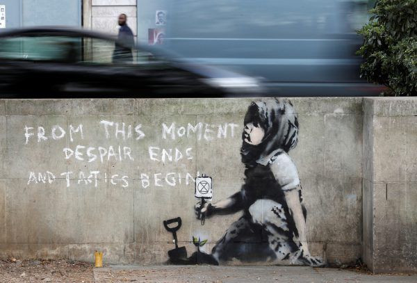 Ein neuer Banksy? Reuters