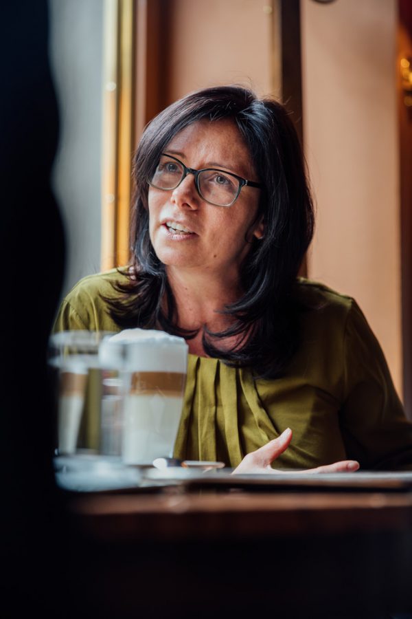 Die amtierende Bürgermeisterin Katharina Wöß-Krall.  Sams