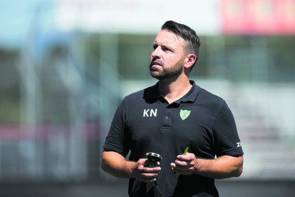 Langenegg-Trainer Klaus Nussbaumer.Philipp Steurer