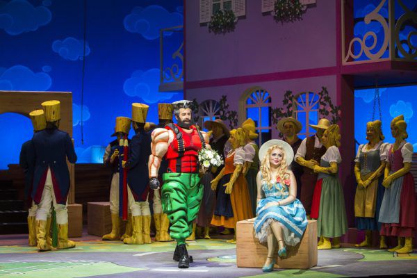 „L’elisir d’amore“ von Gaetano Donizetti in St. Gallen. Iko Freese
