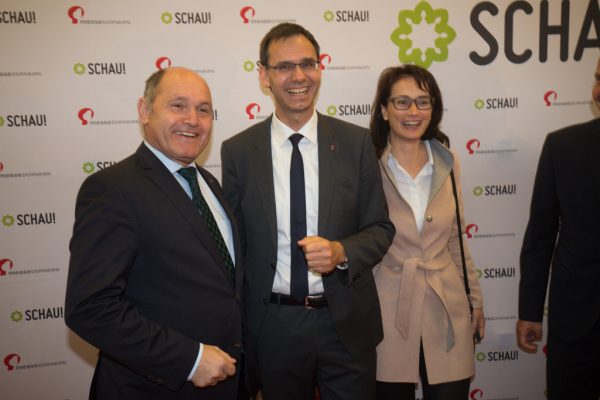Nationalratspräsident Wolfgang Sobotka, Landeshauptmann Markus Wallner mit Gattin Sonja. Hartinger (6)