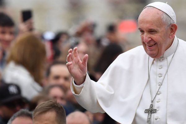 Papst Franziskus hat bei seiner jüngsten Generalaudienz am Petersplatz im Vatikan über seine Reise nach Marokko gesprochen. AFP