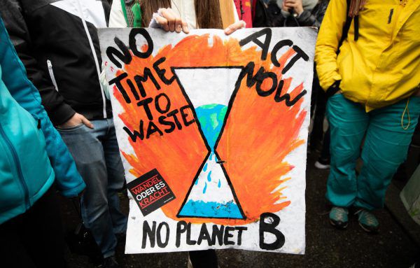 Protest gegen den Klimawandel. Georg Hochmuth