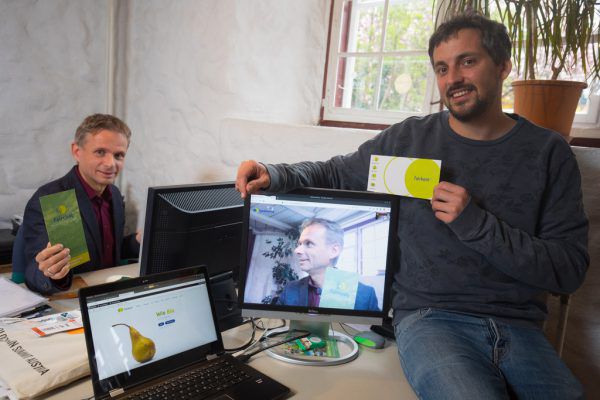 Roland Alton und Sebastian Kuehs stellen ihr Büro und ihre Arbeit vor. Klaus Hartinger