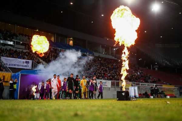 Ungewiss, ob das Bundesligafeuer in Klagenfurt weiterhin brennt. Gepa