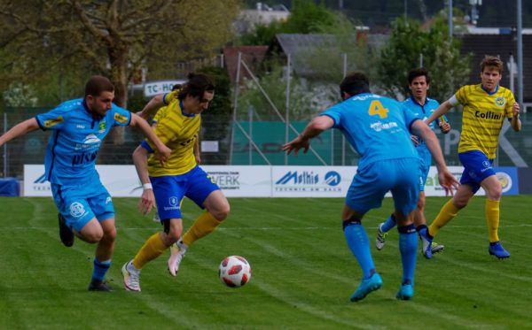 VfB Hohenems trotzt im Herrenriedstadion dem Tabellenzweiten FC Kitzbühel einen Punkt ab. paulitsch