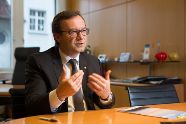 Vorstandsvorsitzender Werner Böhler.  hartinger