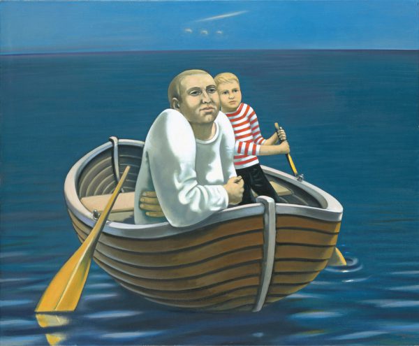 Wolfgang Mattheuer, „Kahnfahrt“, 1970. VG Bild-Kunst Bonn, 2019