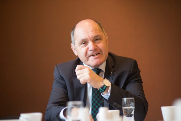 Wolfgang Sobotka war gestern anlässlich der Messe „Schau!“ in Vorarlberg zu Gast. Philipp Steurer (3)