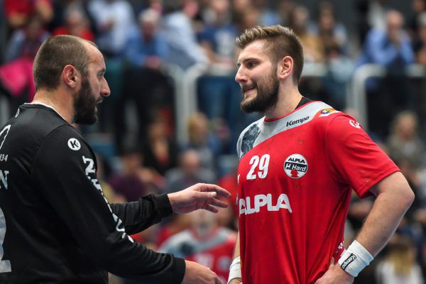Am Ende lag es an Thomas Hurich, dass Hard mit 1:0 in der Halbfinalserie in Führung liegt. Gepa/Lerch (4)