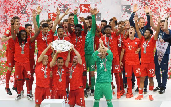 Bayern München feiert den Meistertitel mit einem deutlichen Heimsieg über Frankfurt. apa