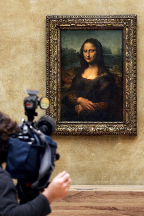 Die „Mona Lisa“ im Louvre: eine Attraktion.  APA/AFP