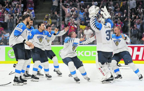 Die Suomis können über Gold jubeln. AFP