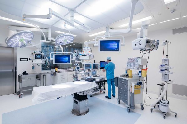 Investiert wurde auch im Krisenjahr: 4,2 Millionen Euro nahm die Stadt für die Fertigstellung des neuen OP-Trakts am Krankenhaus Dornbirn in die Hand. Stadt Dornbirn