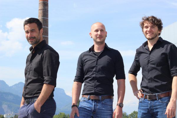Enver Sonbay, Christoph Gassner und Elias Berchtold (v.l.) machen gemeinsame Sache.Hartinger (4)