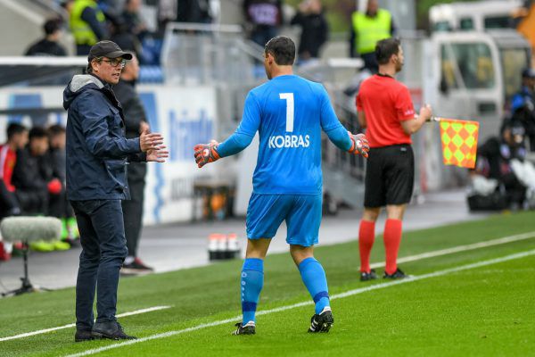 Anderson traf zu seiner Torpremiere gleich doppelt, aber nur ein Mal ins richtige Tor. Gepa/Lerch