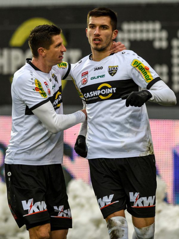 Ozegovic (r.) bleibt in ­Altach, Grbic (oben) wohl kaum. Gepa/Lerch, Lerch