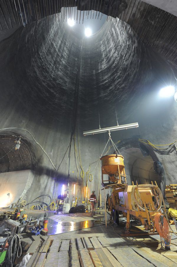 Das Silvrettadorf (l.) wurde wieder rückgebaut. illwerke/vkw