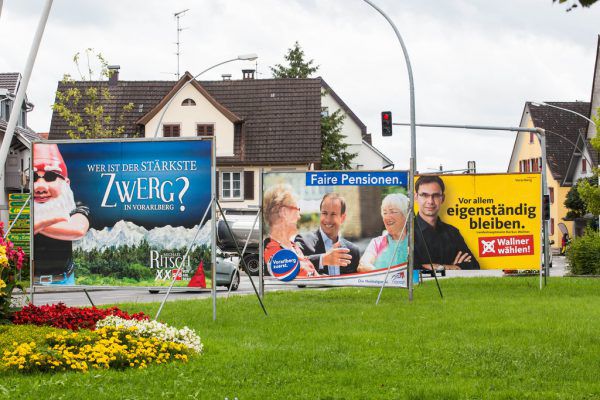 Die neuen Regelungen sollen einen Plakatedschungel verhindern. Steurer, Vol.at