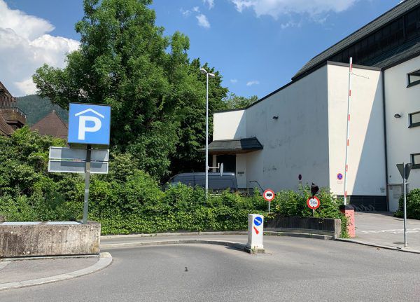 Die Spindeleinfahrt bekommt eine Einhausung. Stadt Dornbirn