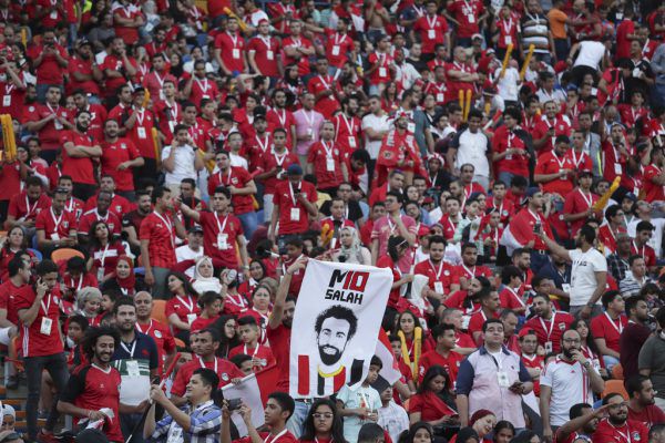Fans von Gastgeber Ägypten hoffen auf Tore von Superstar Mo Salah. AP