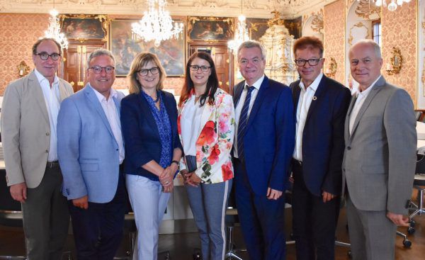 Landesrat Johannes Rauch (l.) war bei der Landes­umwelt­refe­renten­konferenz zu Gast.Land Steiermark