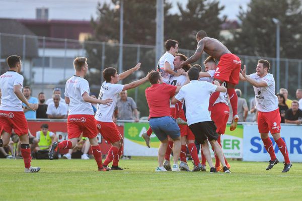 Nach dem Cupsieg wird heute beim FC Dornbirn erneut gefeiert. Es ist der Abschluss einer äußerst erfolgreichen Saison. Oliver Lerch
