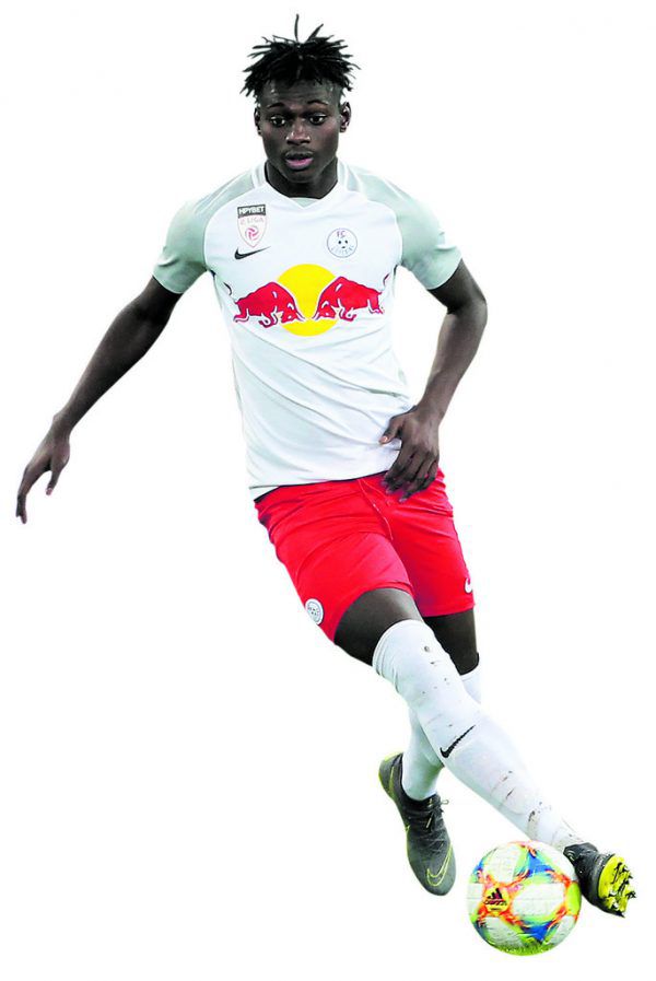 Ousmane Diakité wird für eine Spielzeit ausge­liehen. gepa