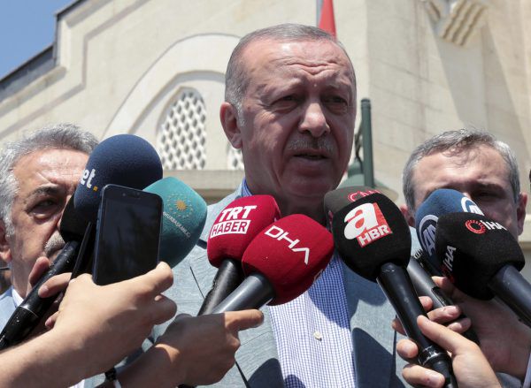 Unter Druck: Recep Tayyip Erdogan. AP