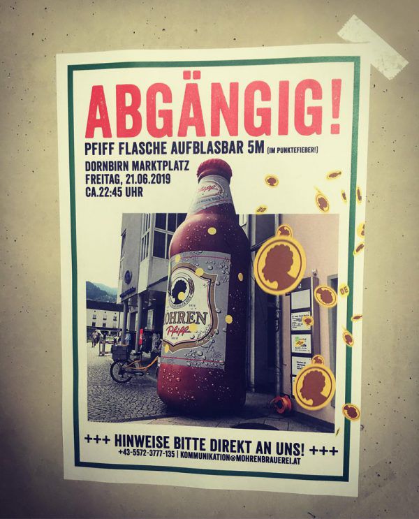 Unversehrt zurückgekehrt. MOhrenBräu