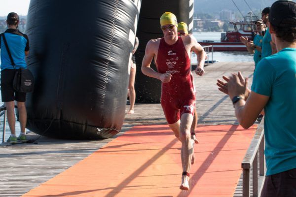 Bader nach dem Schwimmen. VTRV
