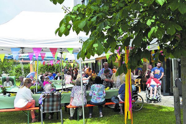 Beim traditionellen Sommerfest wurde das Jubiläum gefeiert. Benevit