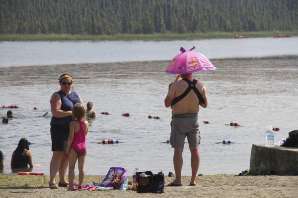 Derzeit herrschen Badetemperaturen in Alaska. Mark Thiessen