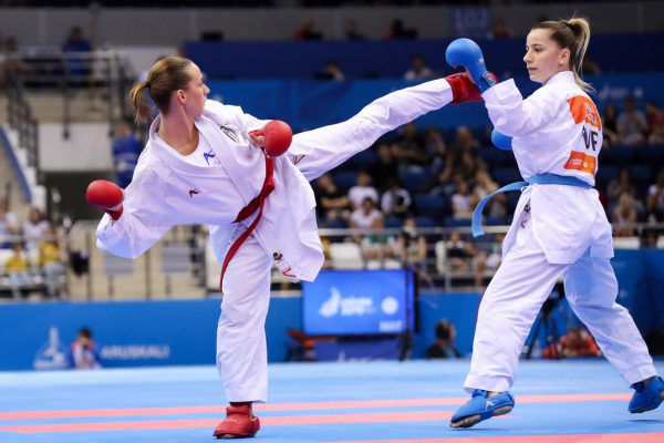 Die Freude von Bettina Plank über den Titel in Minsk war riesig.  Gepa (4)