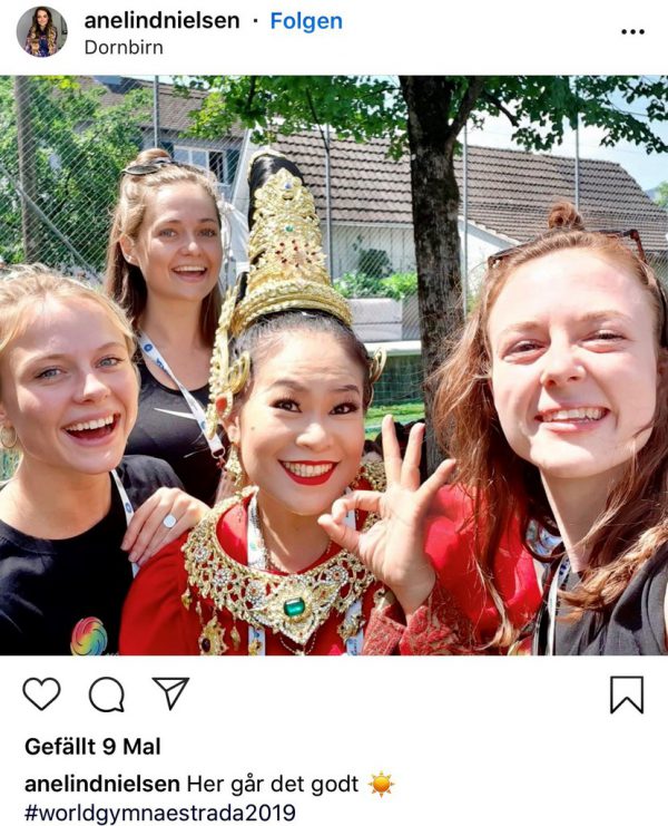 Die Teilnehmer der Gymnaestrada posteten gestern zahlreiche Bilder von der Eröffnung. Instagram (3)