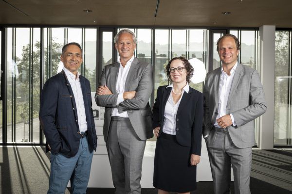 Hubert Rhomberg, Martin Ohneberg, Christine Schwarz-Fuchs und Heinz Senger-Weiss.IV Vorarlberg